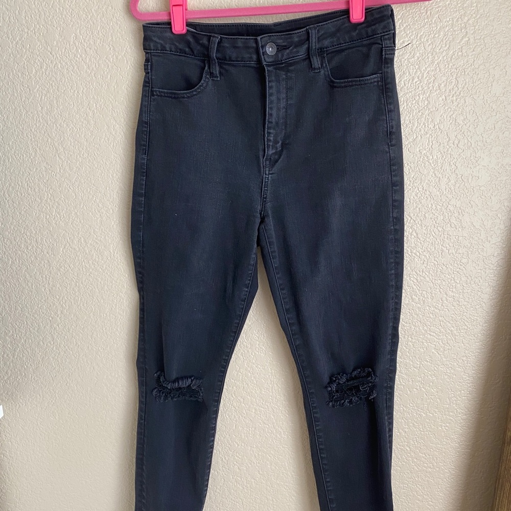 Black American Eagle Jeans